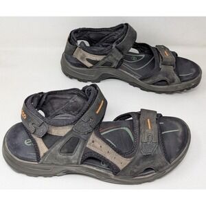 ECCO Hiking Sandals Men's 44 / 10.5 Offroad Nubuck Leather Comfort Shoes